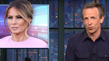 Seth Meyers Spots Thump Trial Fallout Đó là tin xấu cho Melania