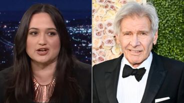 Lily Gladstone nói Harrison Ford là một anh hùng thực sự trong khoảnh khắc trong phòng tắm của Quả cầu vàng