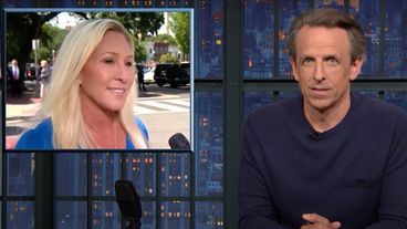 Seth Meyers Burns Marjorie Taylor Greene, với ý nghĩa thật sự của sự hoàn thiện của Thump '