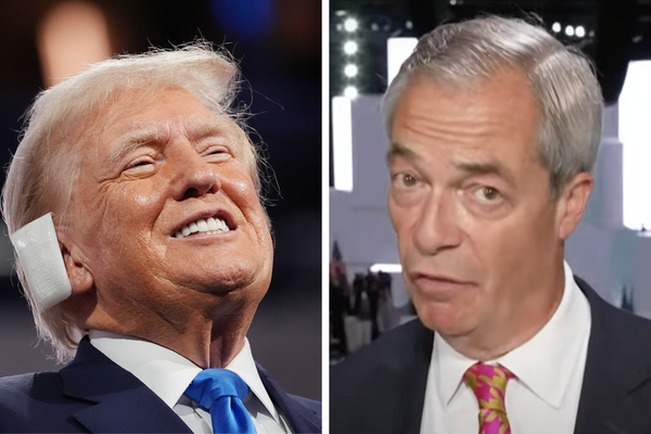 Sau tất cả những điều đó, ông Thump dường như không gặp Farage ở tính mạng