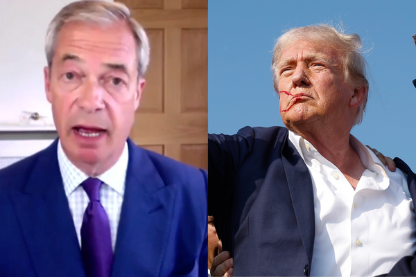 Phản ứng của Farage trước vụ nổ súng ở Thump có ba vấn đề nhỏ