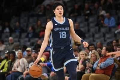 Chiếc máy bay này là dấu hiệu của một cựu cầu thủ NBA Yuta Watanabe cho mùa giải sắp tới