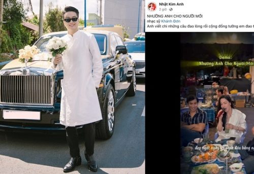 TiTi HKT lái Roll Royce ngày hỏi vợ, Nhật Kim Anh có động thái lạ