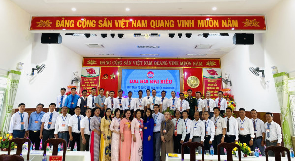 Đại hội đại biểu MTTQ Việt Nam huyện Khánh Sơn lần thứ IX, nhiệm kỳ 2024 - 2029