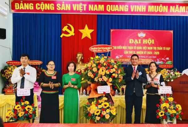 Đại hội đại biểu MTTQ Việt Nam thị trấn Tô Hạp lần thứ IX, nhiệm kỳ 2024 - 2029