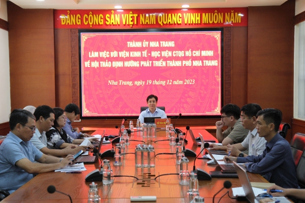 Hội thảo phát triển đô thị Nha Trang dự kiến diễn ra giữa tháng 3-2024