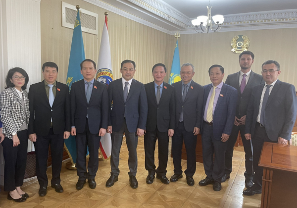 Promoting cooperation with Almaty City, Kazakhstan