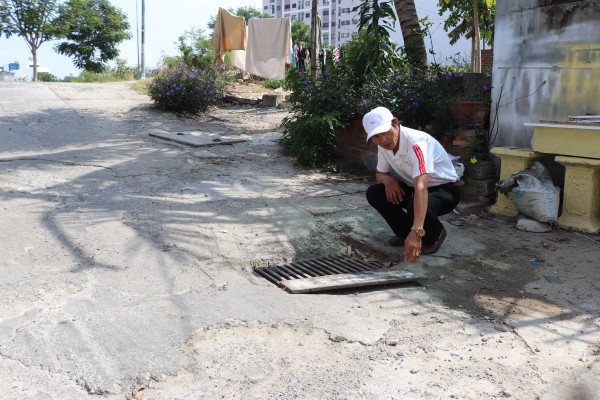 Tình trạng ngập nước tại Tổ dân phố 3 Phước An Hòa: Tập trung giải quyết các vướng mắc