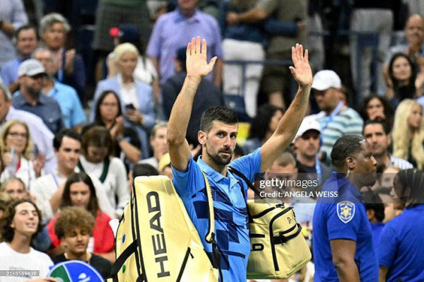 US Open: Đương kim vô địch Djokovic trở thành cựu vương