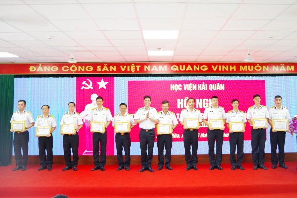 Học viện Hải quân: Tổng kết công tác đảng, công tác chính trị năm 2023