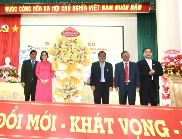 Đại hội đại biểu MTTQ Việt Nam huyện Diên Khánh lần thứ XII, nhiệm kỳ 2024 - 2029