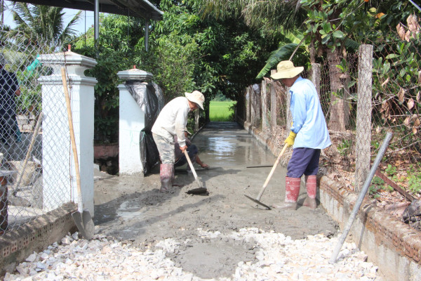 Xã Vạn Bình: Nỗ lực đạt nông thôn mới nâng cao