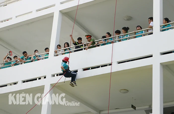 Kiên Giang phát động phong trào phòng cháy, chữa cháy trong thanh thiếu nhi