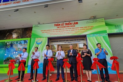 Khai mạc triển lãm đặc sản Quảng Bình tại TP Hồ Chí Minh