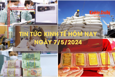 Tin tức kinh tế ngày 7/5/2024: giá gạo xuất khẩu sang Philippines cao nhất 4 năm qua