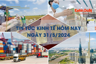 Tin tức kinh tế ngày 31/5/2024: xuất khẩu gạo tăng trưởng tích cực