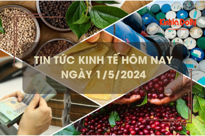 Tin tức kinh tế ngày 1/5/2024: lượng tiêu xuất khẩu tăng cao nhất trong 11 năm qua