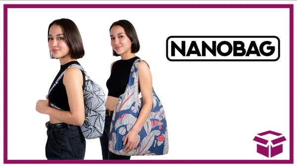 Lấy 20% từ túi siêu ánh sáng của Nanobag để mua một cái Tote So Light