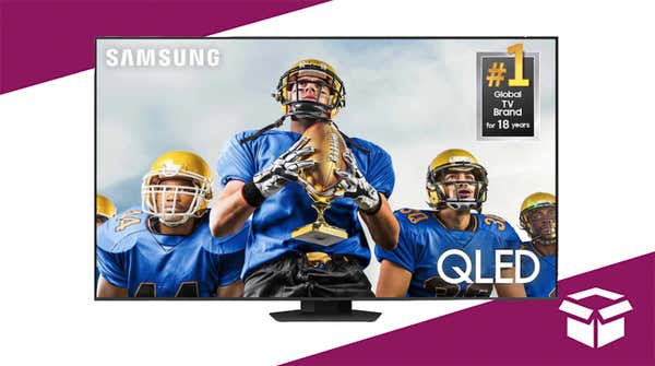 Nâng cấp bữa tiệc xem bóng bầu dục lên đến 3.500 đô-la trên TV Samsung Q80C QLED