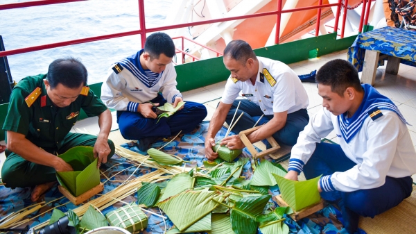 Xuân về trên những cột mốc chủ quyền biển, đảo