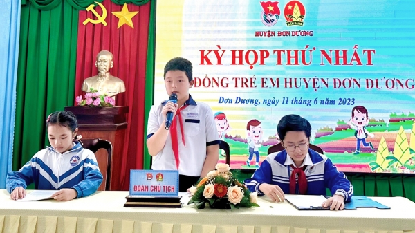 Thúc đẩy quyền tham gia của trẻ