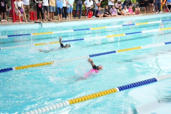 200 VĐV tham gia Giải bơi Thanh thiếu niên, nhi đồng huyện Di Linh