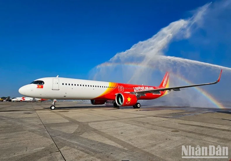 Vietjet đón nhận tàu bay thứ 105 đầu Xuân mới