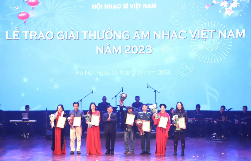 Họa sĩ của Báo CAND đoạt Giải thưởng Âm nhạc Việt Nam năm 2023