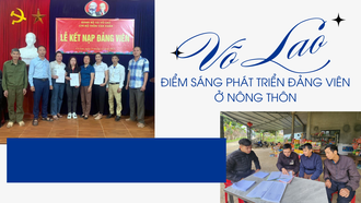 Võ Lao - điểm sáng phát triển đảng viên ở nông thôn