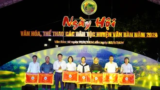 Bế mạc Ngày hội Văn hóa - Thể thao các dân tộc huyện Văn Bàn 2024