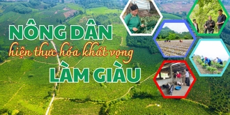 Nông dân hiện thực hóa khát vọng làm giàu