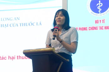 Tập huấn công tác phòng, chống tác hại của thuốc lá