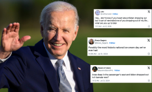 X phản ứng với tổng thống Biden bỏ cuộc đua tổng thống năm 2024