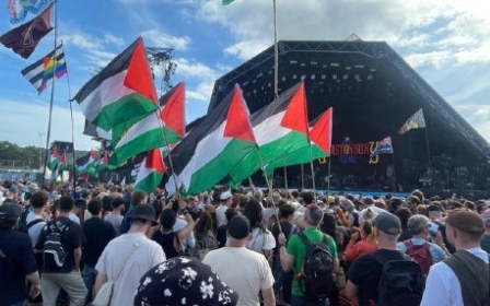 Đoàn kết Palestine diễn ra ở trung tâm lễ hội Glastonbury