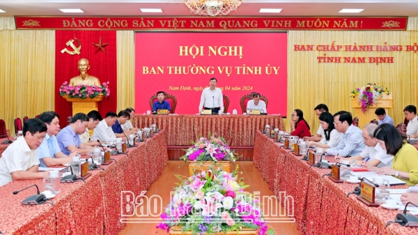 Ban Thường vụ Tỉnh ủy triển khai nhiệm vụ trọng tâm quý II năm 2024