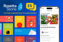 Tiết kiệm hơn $200 khi mua gói Rosetta Stone này để giúp bạn thành thạo tiếng Tây Ban Nha