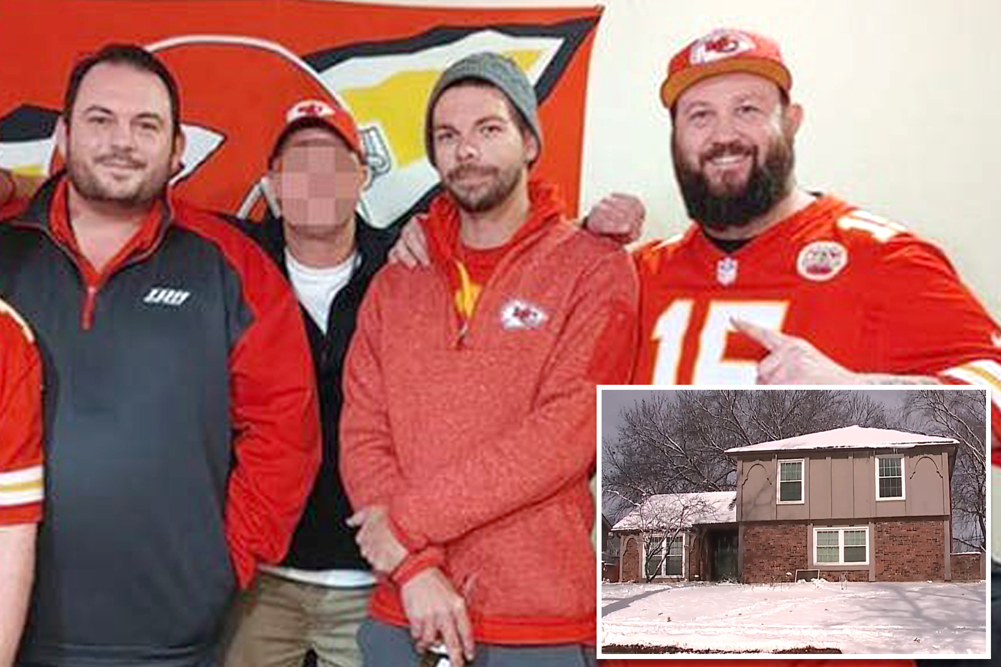 3 người hâm mộ Kansas City Chiefs được tìm thấy chết cóng bên ngoài nhà của người bạn 'không hề biết' về cái chết: luật sư