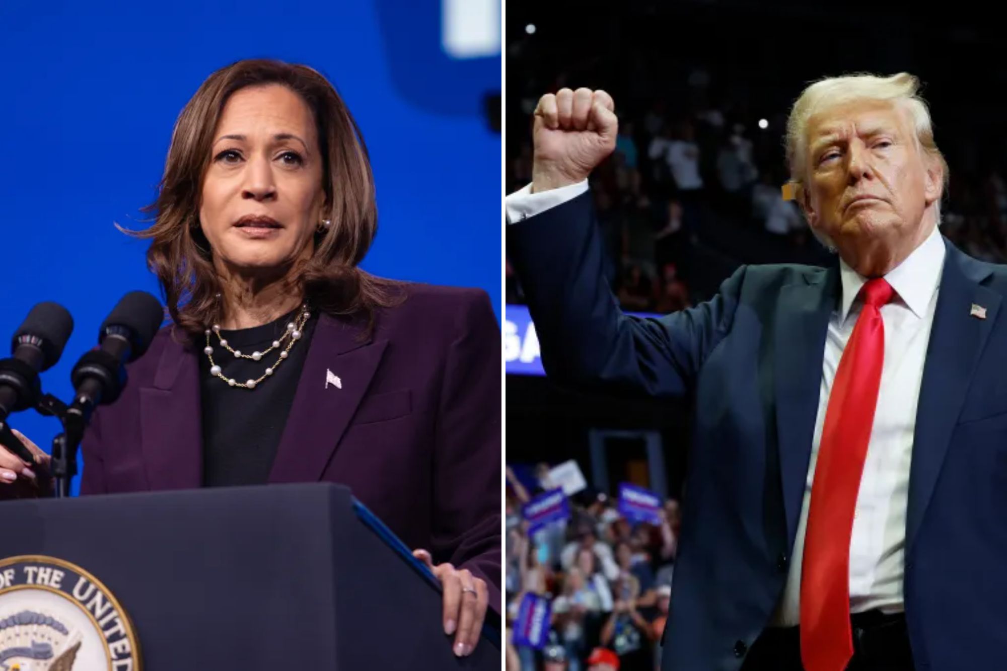 Donald Thump thống trị Kamala Harris trong cuộc bầu cử chớp nhoáng