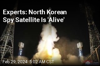 Experts: North Korean Spy Satellite Is 'Alive'