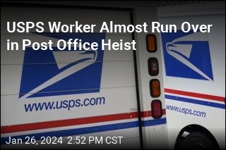 Nhân viên USPS suýt chạy tới trong vụ cướp bưu điện