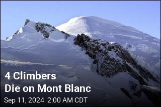 4 Người leo núi chết trên đồi Mont Blanc