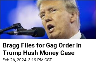 Bragg Files for Gag Order in Trump Hush Money Case