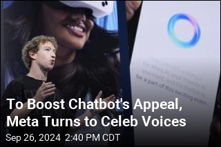 To Boost Chatbot, Meta turns to Celeb voices