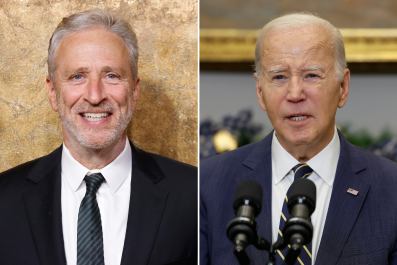 Jon Stewart doubles down on Biden