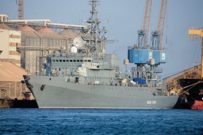 Ukraine 'Likely' Hit Three Russian Ships in New Black Sea Fleet Assault