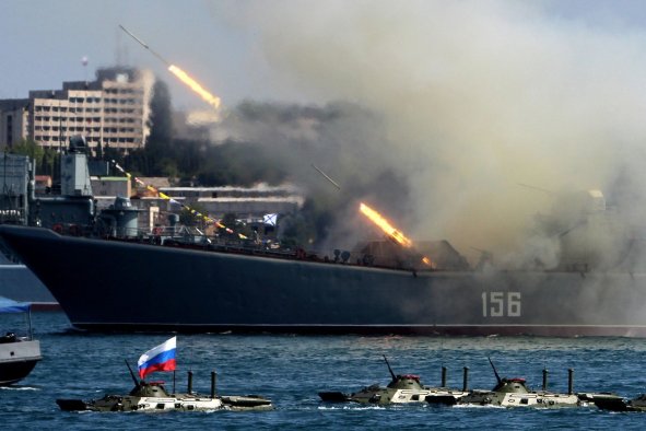 Russia's Huge Black Sea Fleet Losses After Two More Ships Hit