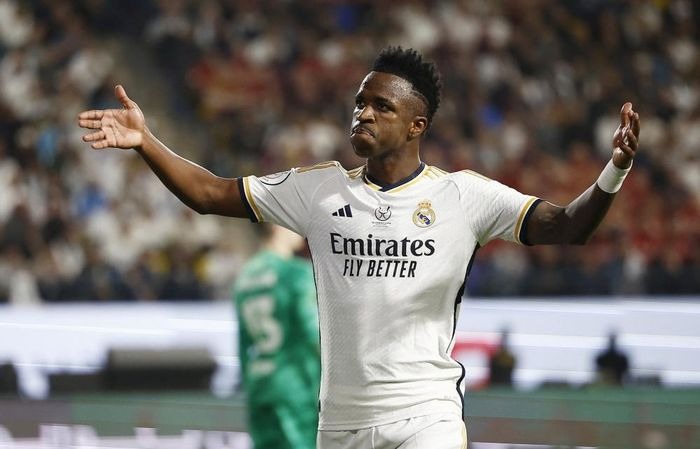 Vinicius ghi hat-trick, Real Madrid thắng 'hủy diệt' Barca