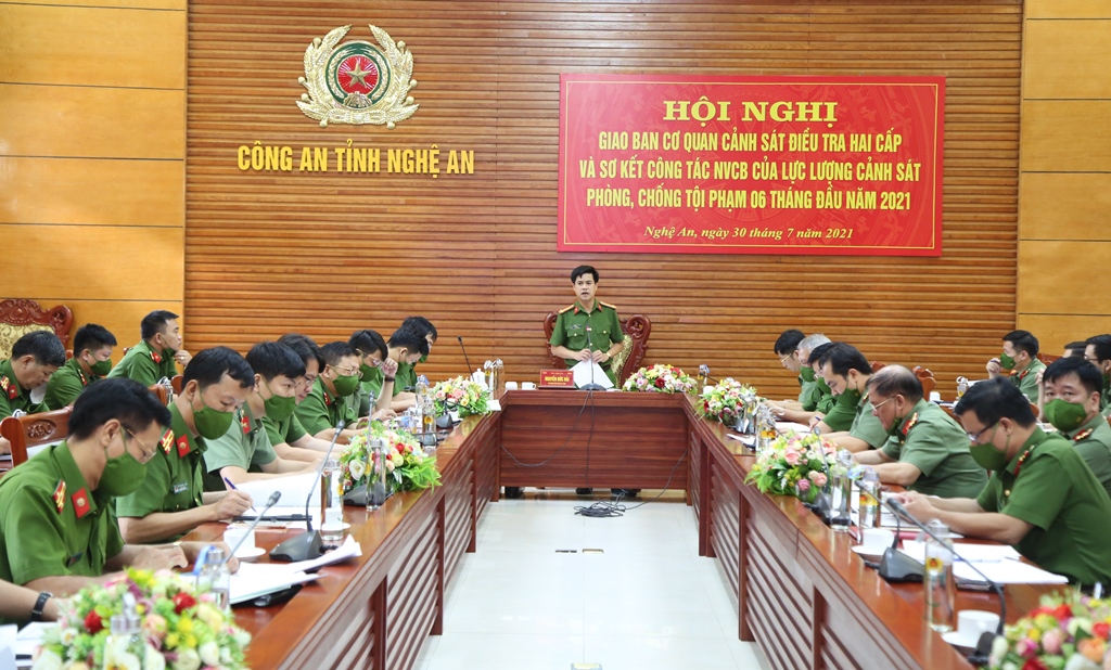 Lãnh đạo Bộ Công an gửi Thư khen Công an tỉnh Nghệ An