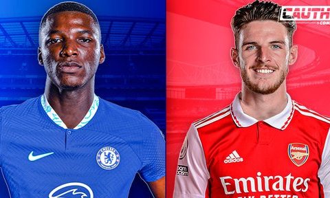 Rice khiến Arsenal cười vào mặt Chelsea vụ Caicedo