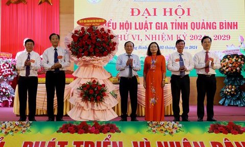 Đại hội đại biểu Hội Luật gia tỉnh Quảng Bình nhiệm kỳ 2024 - 2029